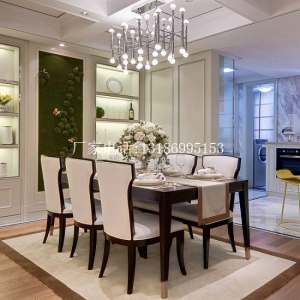 新中式餐桌椅組合--8305